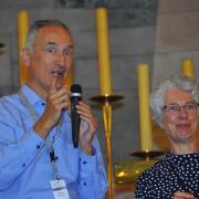 Miteinander für Europa: Stefan Niklas (CVJM München) und Schwester M. Vernita Weiß, Schönstatt.