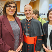 Margaret Karram bei Jubiläumsveranstaltung zu "Nostra Aetate" im Vatikan