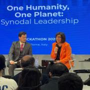 Besuch der Präsidentin der Fokolar-Bewegung: Margaret Karram ermutigte die künftigen Führungskräfte, ihren Einsatz fortzusetzen.