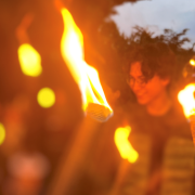 Lagerfeuer und Stockbrot gehören dazu.
