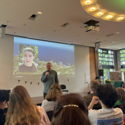 Meinolf Wacker berichtet von seinem Engagement für den Frieden mit seinem Netzwerk go4peace.