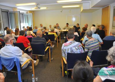 Miteinander für Europa: In München gab es Foren zu mehreren Themen.