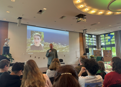 Meinolf Wacker berichtet von seinem Engagement für den Frieden mit seinem Netzwerk go4peace.