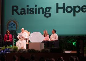 Zehn Jahre nach Veröffentlichung der Enzyklika Laudato Si: In Castel Gandolfo geht es bei der Konferenz &quot;Raising Hope&quot; um Klimaschutz und die Bewahrung der Schöpfung.