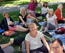 Austausch unter Frauen beim Oasentag in der Schweiz