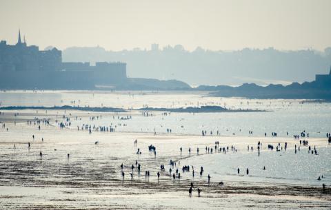 strand in nordfrankreich