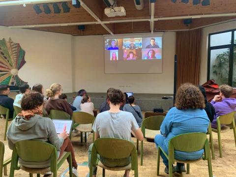 Videoschaltung in die Ukraine 2022