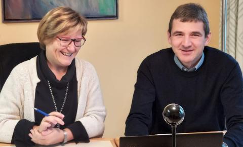 Maria Magerl und Roberto Rossi aus Wien