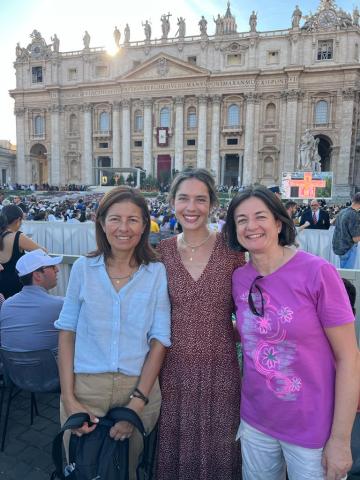 Schweizer Gruppe in Rom