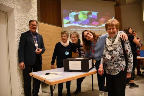 Freude und das Gefühl von Zusammengehörigkeit