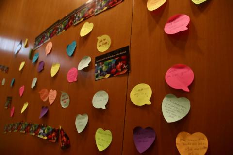 Meine Botschaft an die Welt.