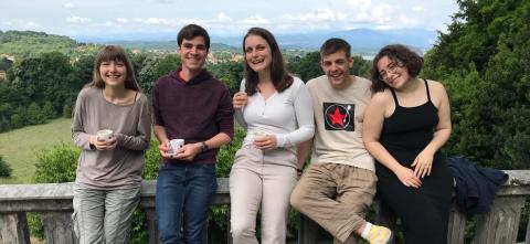 Das Vorbereitungsteam der Summer Academy traf sich in Varese.