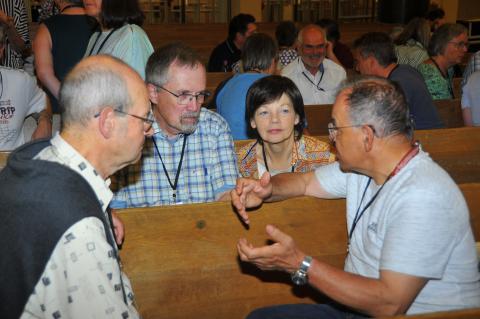 Miteinander für Europa: Das ökumenische Netzwerk traf sich in der Matthäuskirche in München.