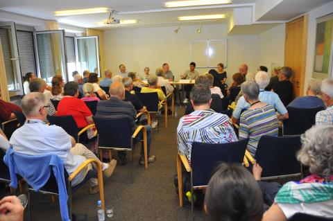 Miteinander für Europa: In München gab es Foren zu mehreren Themen.