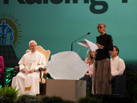 Lud den Papst zur UN-Klimakonferenz ein: Brasiliens Umweltministerin Marina Silver.