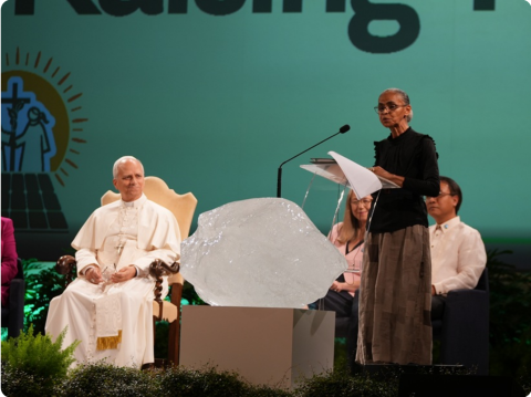 Lud den Papst zur UN-Klimakonferenz ein: Brasiliens Umweltministerin Marina Silver.