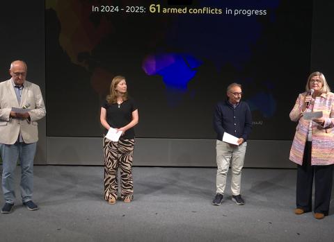 Eine Reaktion auf 61 bewaffnete Konflikte weltweit: Die Verantwortlichen der Fokolar-Bewegung lancieren einen Friedensappell.