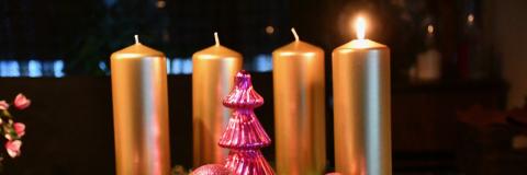 erster Advent - Kerzen