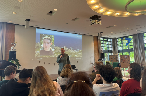 Meinolf Wacker berichtet von seinem Engagement für den Frieden mit seinem Netzwerk go4peace.