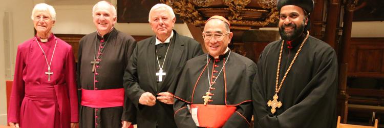 Bunte Bischöfe auf dem Weg nach Lund