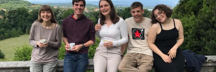 Das Vorbereitungsteam der Summer Academy traf sich in Varese.