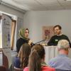Hilal Akdeniz von der Stiftung Dialog und Bildung, Berlin, sprach über „Frieden als Prüfstein der Moderne“.